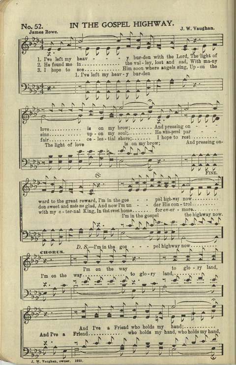 Messages of Love Hymn Book: for Gospel, Sunday School, Special Services and Home Singing page 311