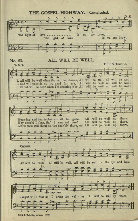 Messages of Love Hymn Book: for Gospel, Sunday School, Special Services and Home Singing page 312