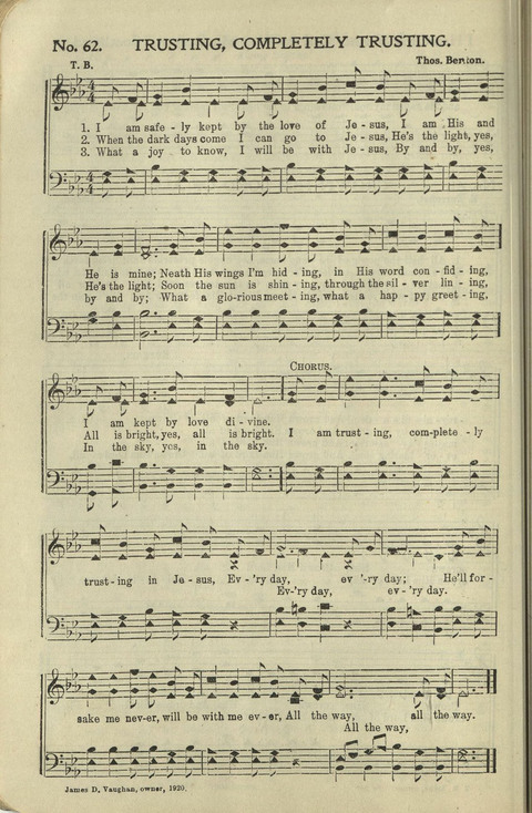 Messages of Love Hymn Book: for Gospel, Sunday School, Special Services and Home Singing page 321