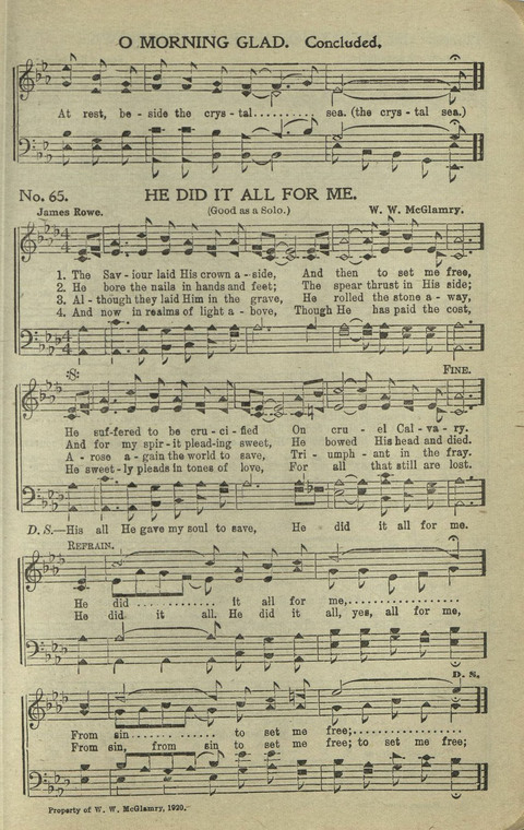 Messages of Love Hymn Book: for Gospel, Sunday School, Special Services and Home Singing page 324