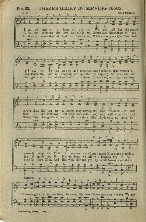 Messages of Love Hymn Book: for Gospel, Sunday School, Special Services and Home Singing page 347