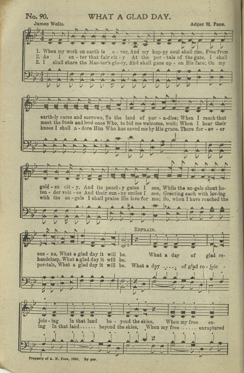Messages of Love Hymn Book: for Gospel, Sunday School, Special Services and Home Singing page 349