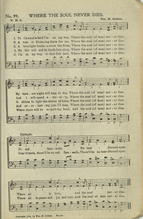 Messages of Love Hymn Book: for Gospel, Sunday School, Special Services and Home Singing page 358