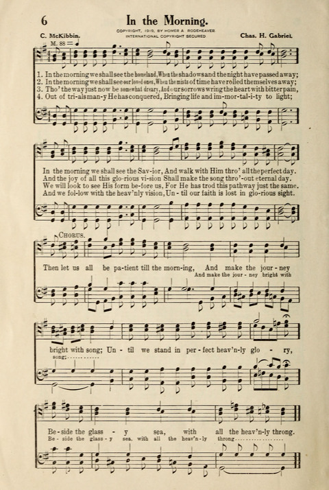 Messages of Love Hymn Book: for Gospel, Sunday School, Special Services and Home Singing page 427