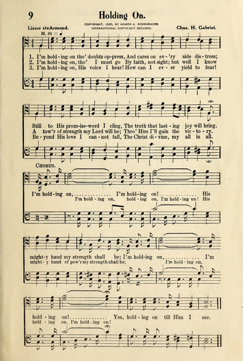 Messages of Love Hymn Book: for Gospel, Sunday School, Special Services and Home Singing page 430