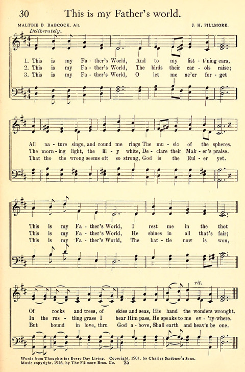 Messages of Love Hymn Book: for Gospel, Sunday School, Special Services and Home Singing page 477