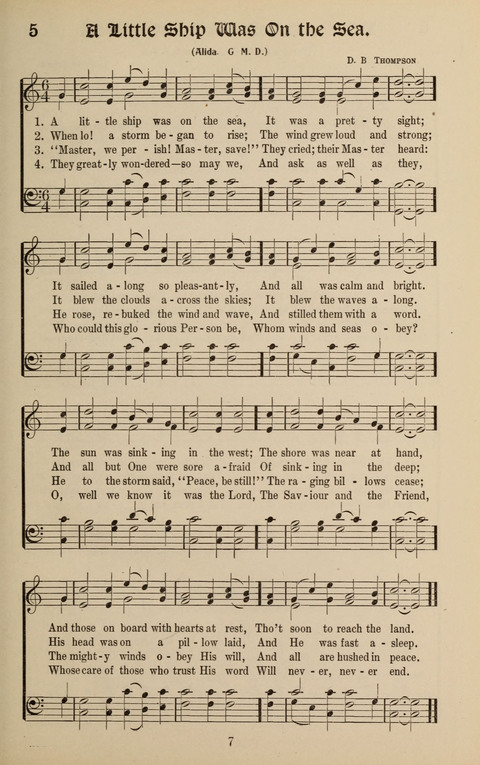 Messages of Love Hymn Book: for Gospel, Sunday School, Special Services and Home Singing page 5