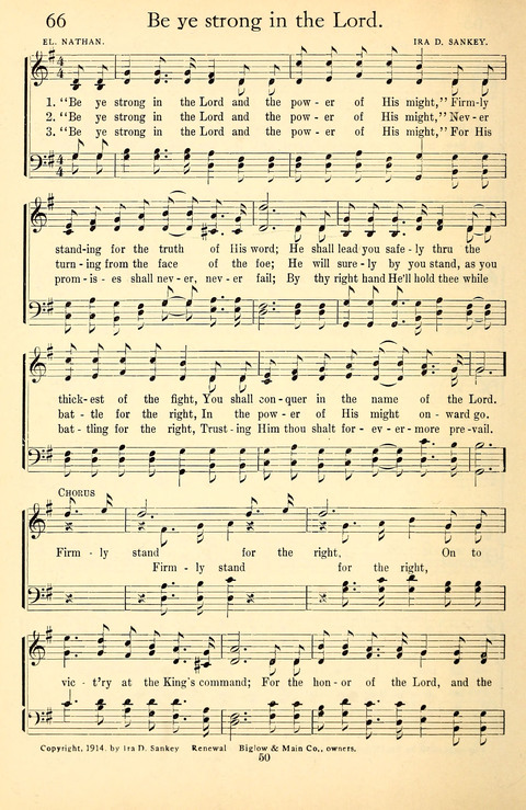 Messages of Love Hymn Book: for Gospel, Sunday School, Special Services and Home Singing page 502