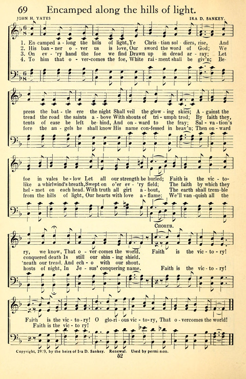 Messages of Love Hymn Book: for Gospel, Sunday School, Special Services and Home Singing page 504