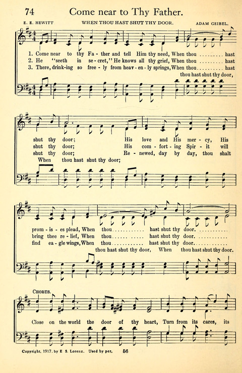 Messages of Love Hymn Book: for Gospel, Sunday School, Special Services and Home Singing page 508