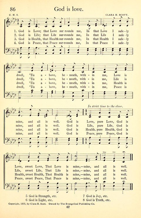Messages of Love Hymn Book: for Gospel, Sunday School, Special Services and Home Singing page 519