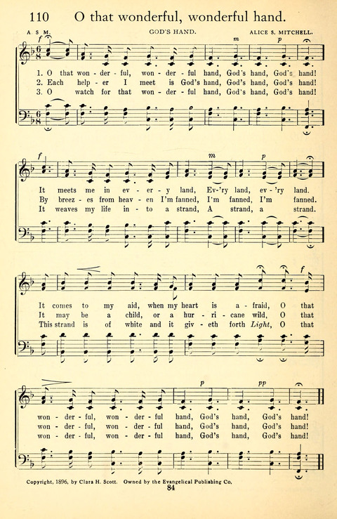 Messages of Love Hymn Book: for Gospel, Sunday School, Special Services and Home Singing page 536