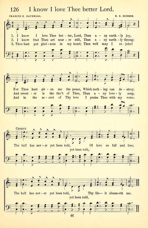 Messages of Love Hymn Book: for Gospel, Sunday School, Special Services and Home Singing page 549