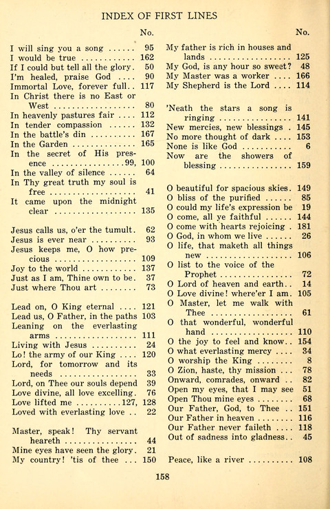 Messages of Love Hymn Book: for Gospel, Sunday School, Special Services and Home Singing page 610