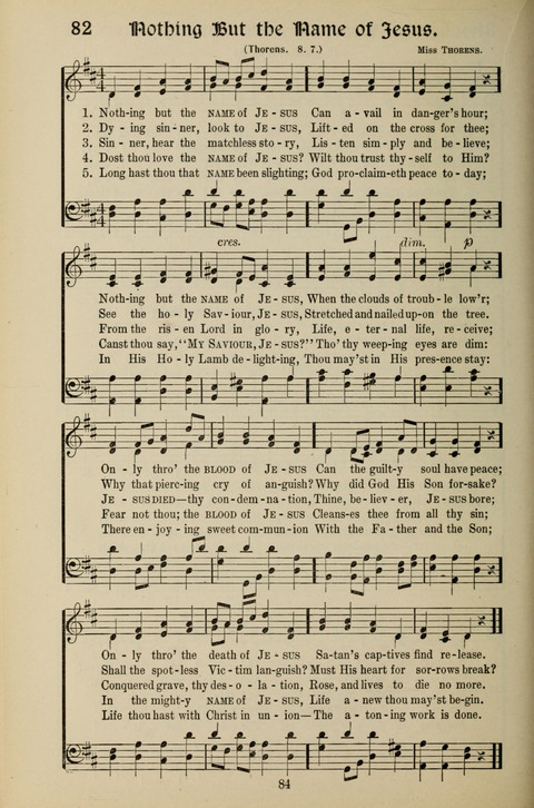 Messages of Love Hymn Book: for Gospel, Sunday School, Special Services and Home Singing page 82