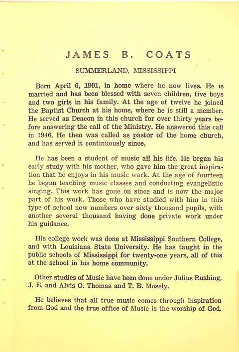 Mississippi Melodies: a choice selection of songs suitable for mast any occasion page vi