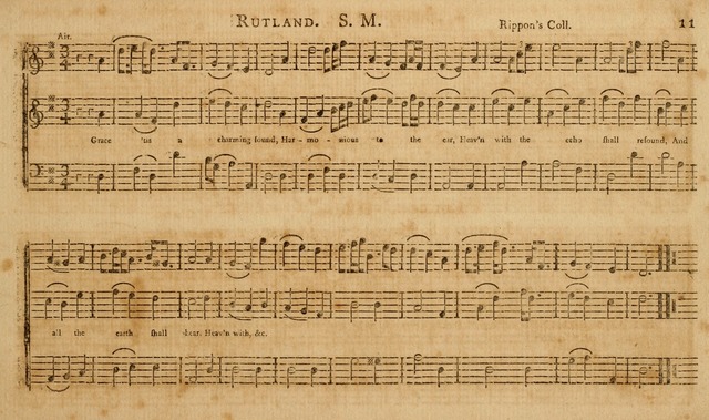 The Musical Olio: containing I. a concise introduction to the art of singing by note. II. a variety of psalms, tunes, hymns, and set pieces, selected principally from European authors... page 17