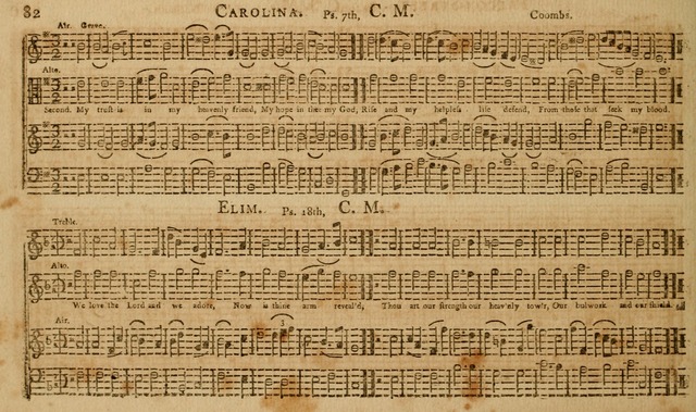 The Musical Olio: containing I. a concise introduction to the art of singing by note. II. a variety of psalms, tunes, hymns, and set pieces, selected principally from European authors... page 88
