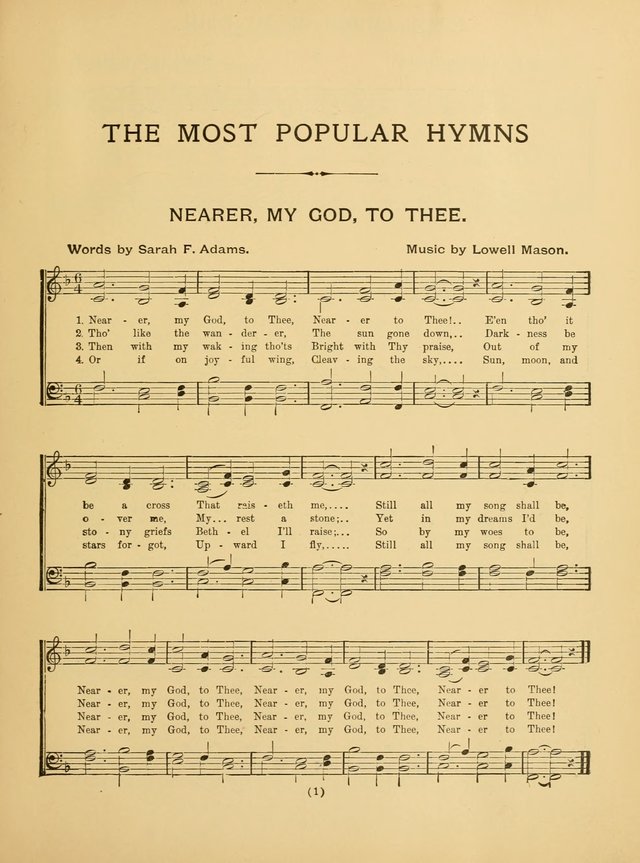 The Most Popular Hymns page 1