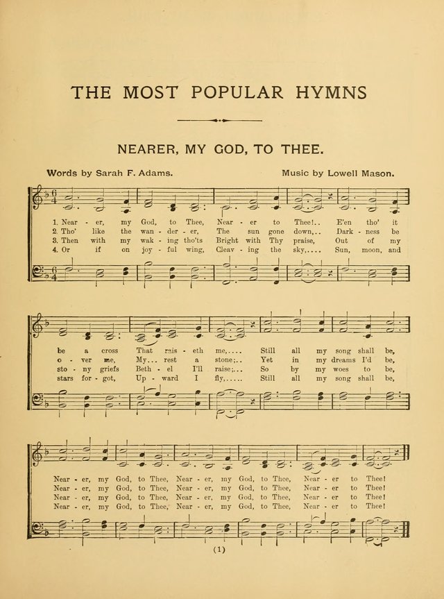 The Most Popular Hymns page 1
