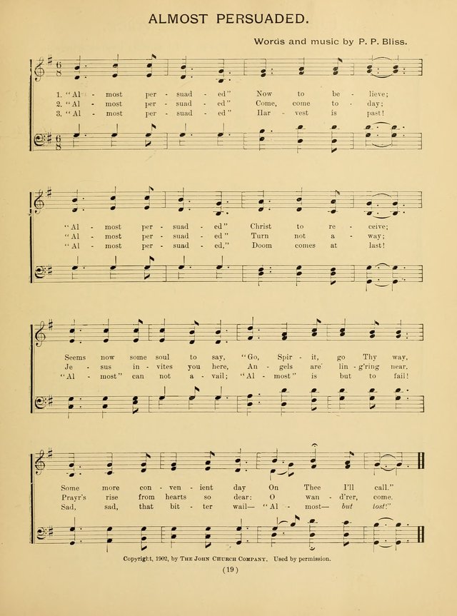The Most Popular Hymns page 19