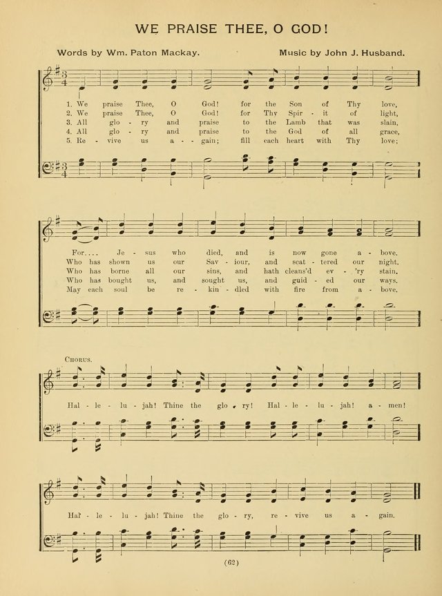 The Most Popular Hymns page 62