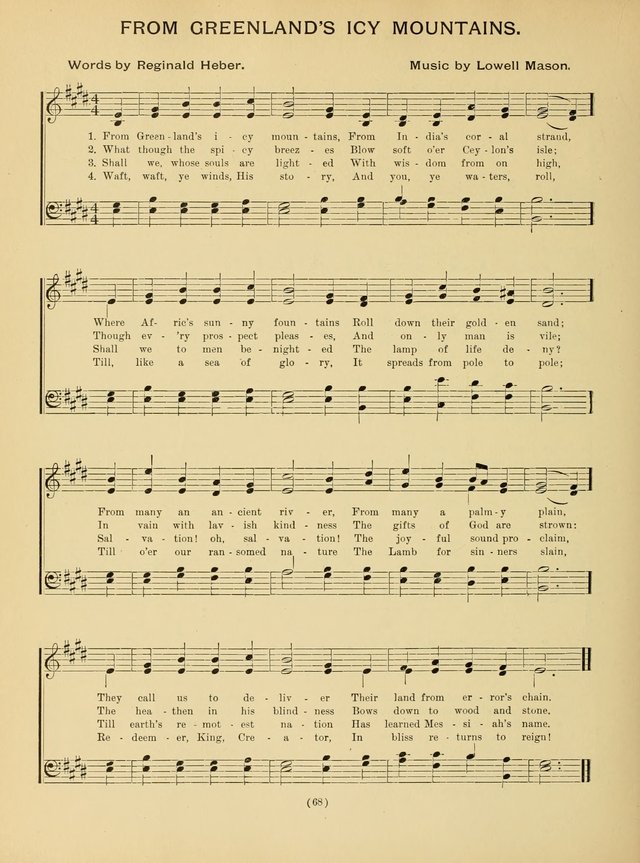 The Most Popular Hymns page 68