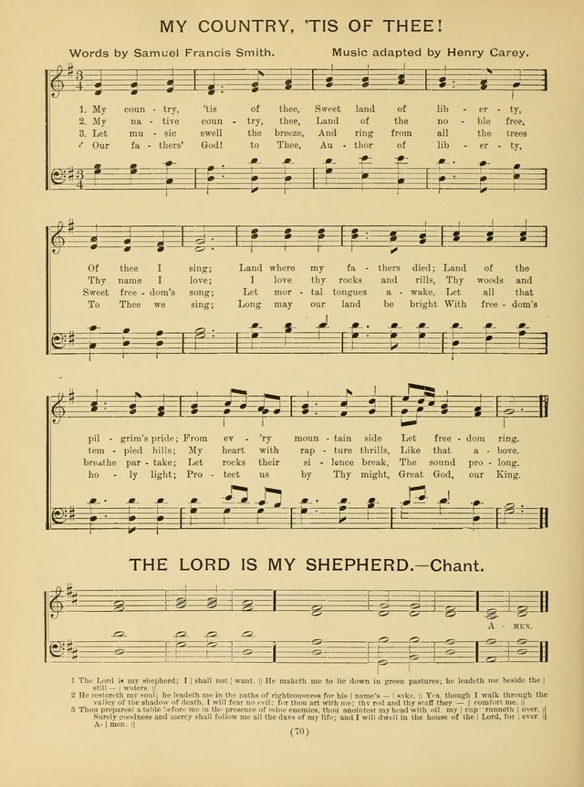 The Most Popular Hymns page 70