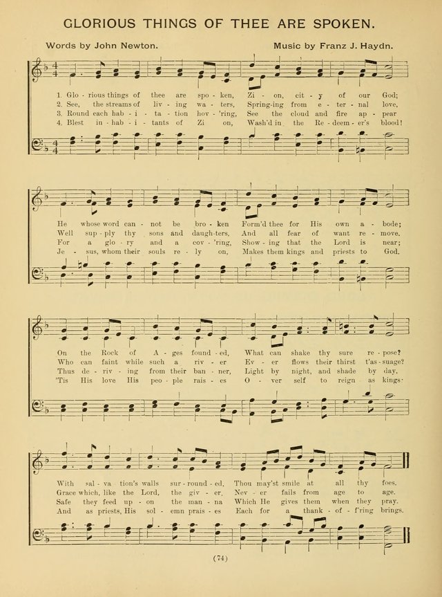 The Most Popular Hymns page 74