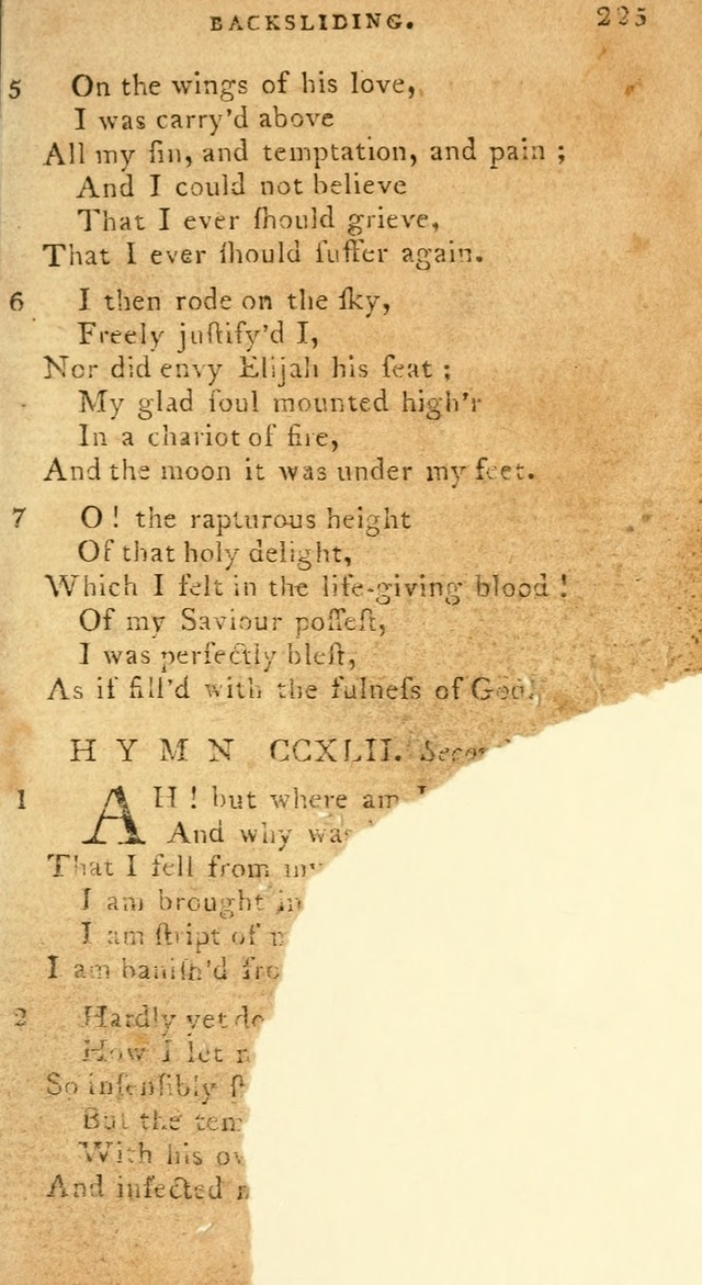 The Methodist pocket hymn-book, revised and improved: designed as a constant companion for the pious, of all denominations ; collected from various authors page 244