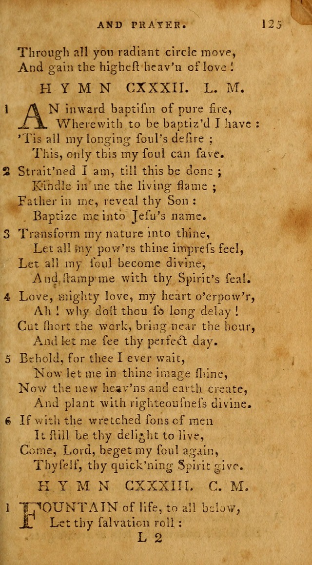 The Methodist Pocket Hymn-book, revised and improved: designed as a constant companion for the pious, of all denominations (30th ed.) page 125