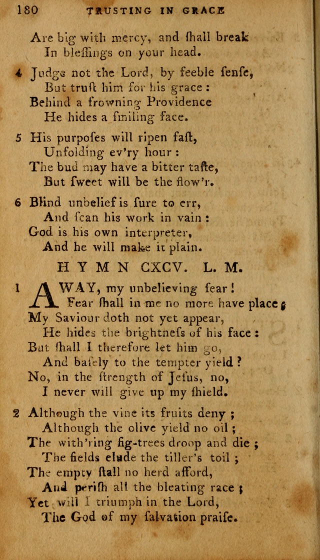The Methodist Pocket Hymn-book, revised and improved: designed as a constant companion for the pious, of all denominations (30th ed.) page 180