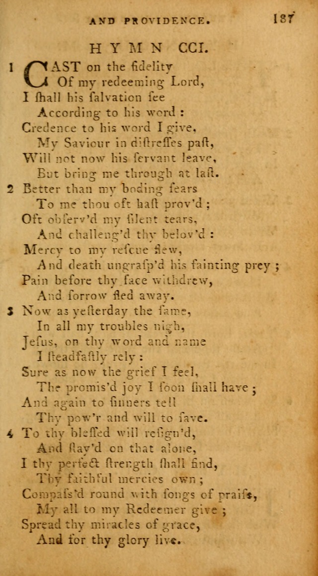 The Methodist Pocket Hymn-book, revised and improved: designed as a constant companion for the pious, of all denominations (30th ed.) page 187