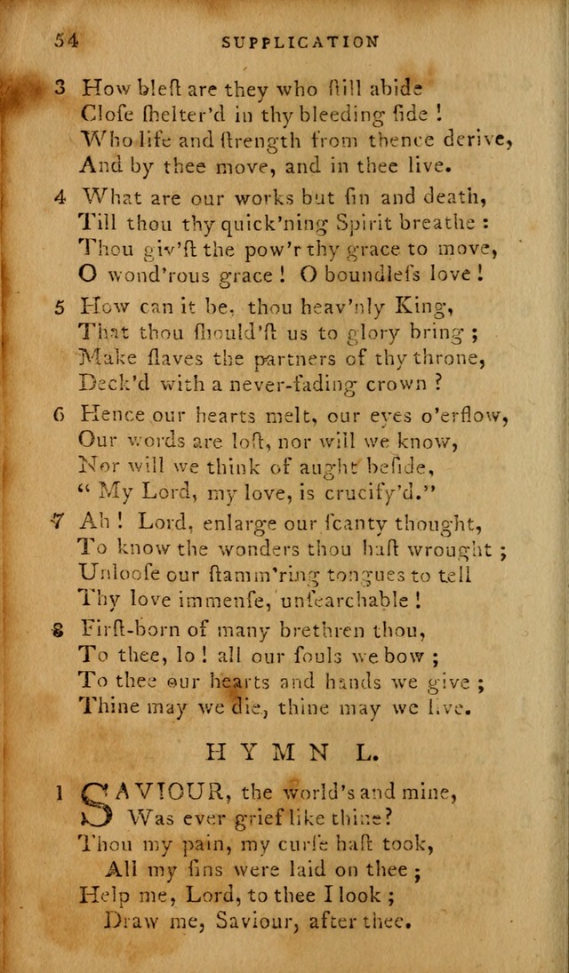 The Methodist Pocket Hymn-book, revised and improved: designed as a constant companion for the pious, of all denominations (30th ed.) page 54