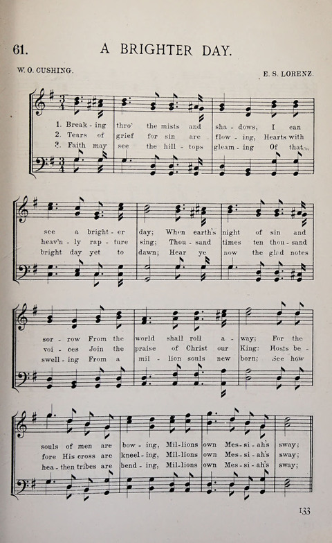 Manly Praise: A Collection of Solos, Quartets, and Choruses, for the Evangelistic Meetings, etc. page 133