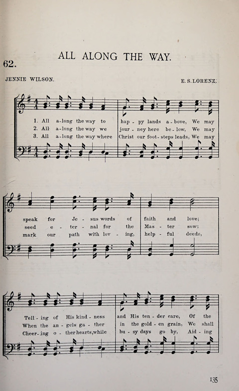 Manly Praise: A Collection of Solos, Quartets, and Choruses, for the Evangelistic Meetings, etc. page 135