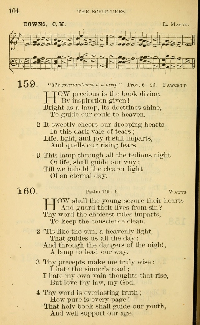 The Manual of Praise for Sabbath and Social Worship page 104