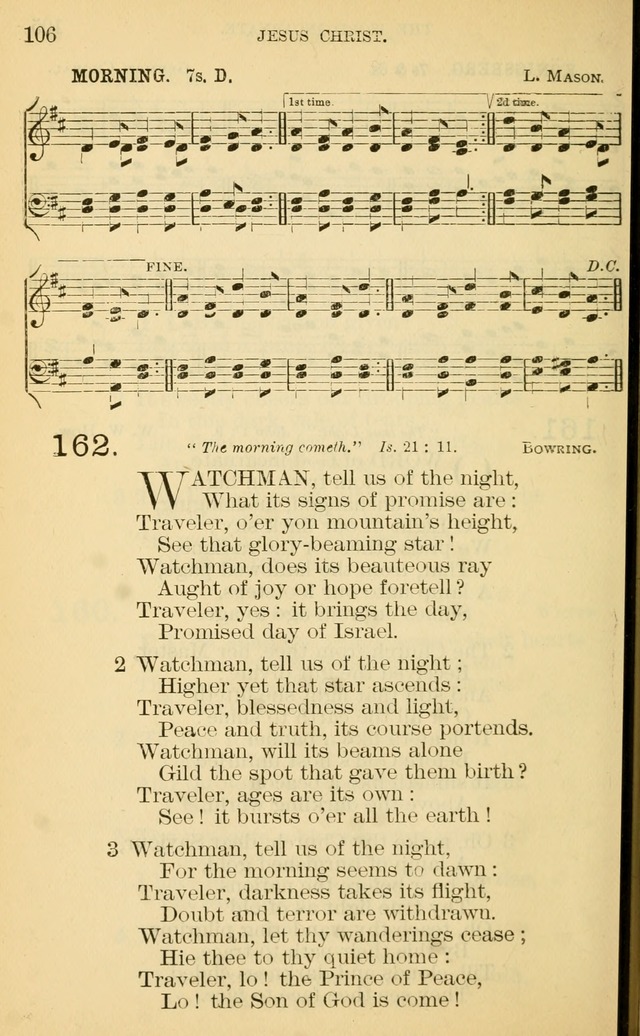The Manual of Praise for Sabbath and Social Worship page 106