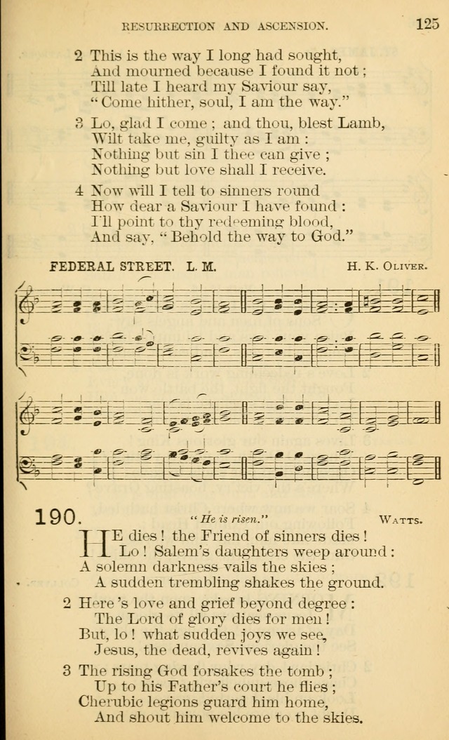 The Manual of Praise for Sabbath and Social Worship page 125