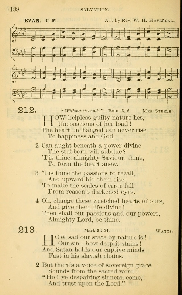 The Manual of Praise for Sabbath and Social Worship page 138