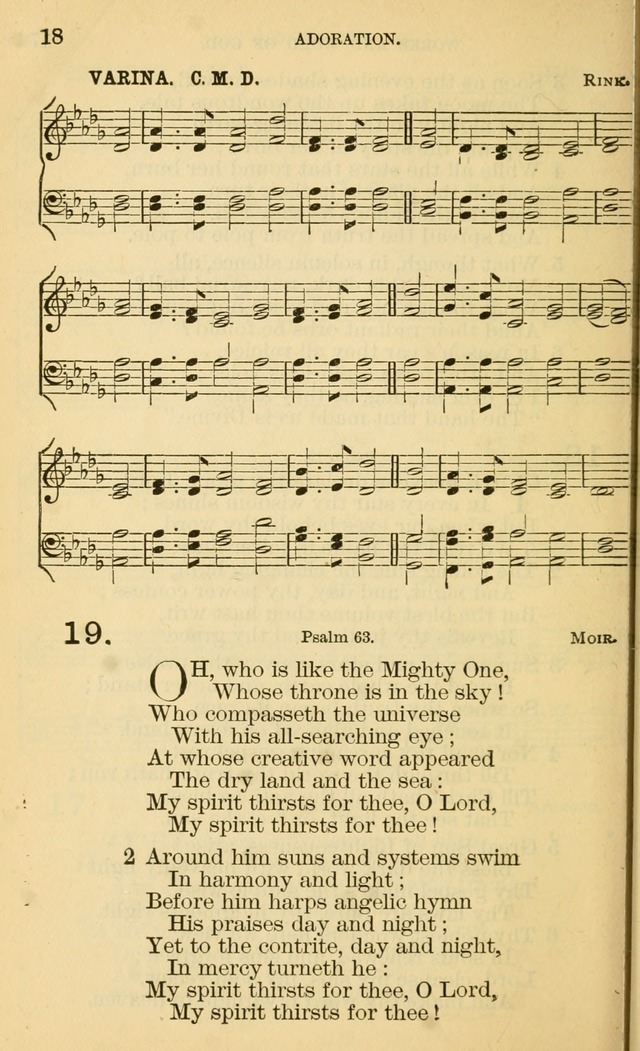 The Manual of Praise for Sabbath and Social Worship page 18