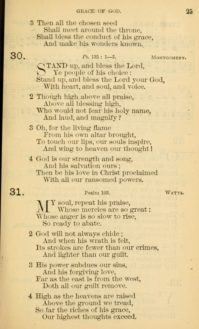 The Manual of Praise for Sabbath and Social Worship page 25