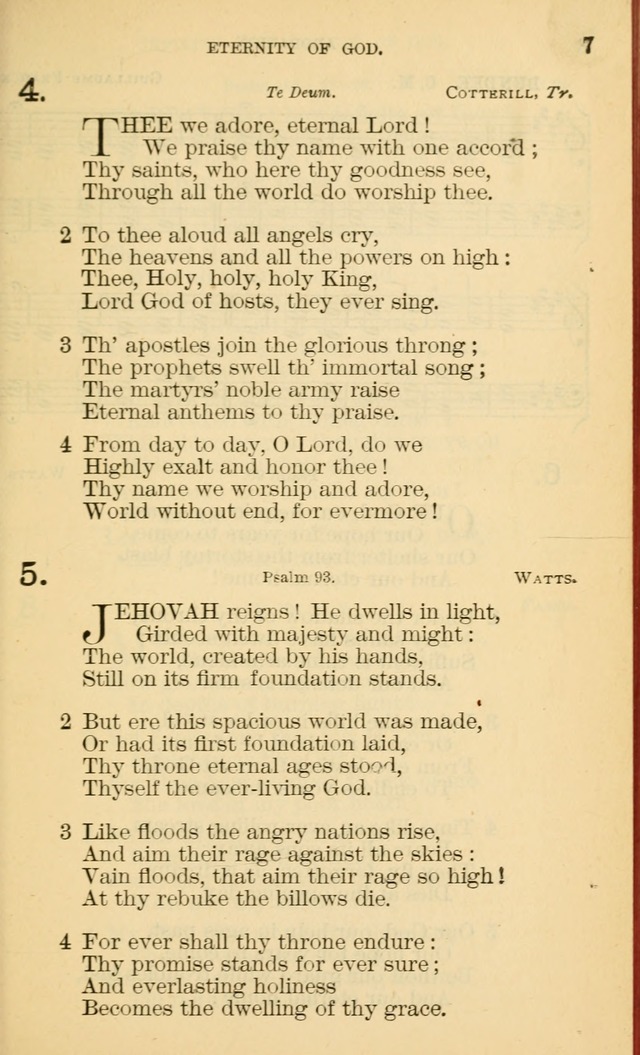 The Manual of Praise for Sabbath and Social Worship page 7