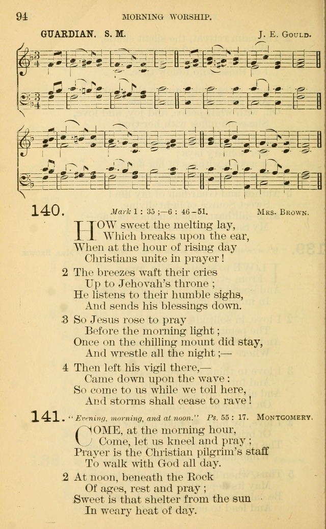 The Manual of Praise for Sabbath and Social Worship page 94