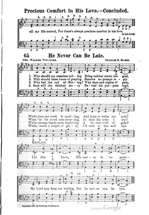 The Message in Song page 65