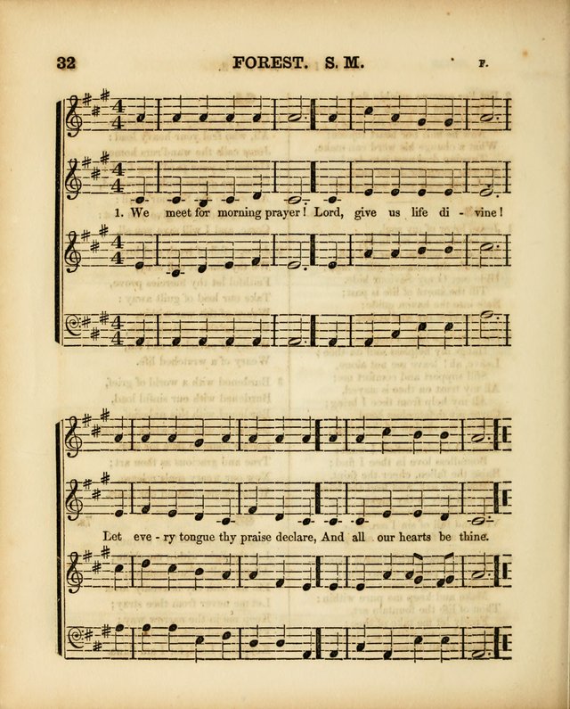 Mission Songs: a collection of hymns and music, designed for Sabbath schools page 32