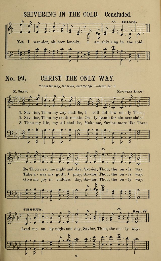 The Morning Star: a collection of new sacred songs, for the Sunday school, prayer meeting, and the social circle page 124