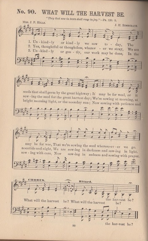 The Morning Star: a collection of new sacred songs, for the Sunday school, prayer meeting, and the social circle page 91