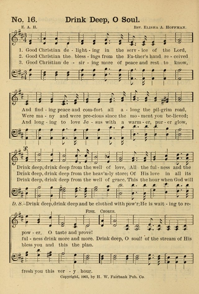 The Message in Song: for use in Sunday schools, young people