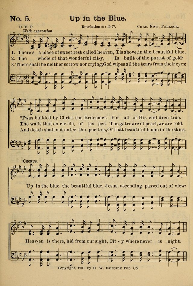 The Message in Song: for use in Sunday schools, young people